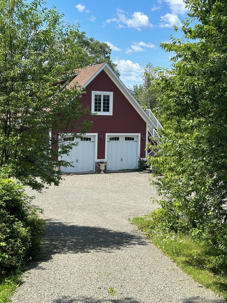 Carriage House is on the second floor
