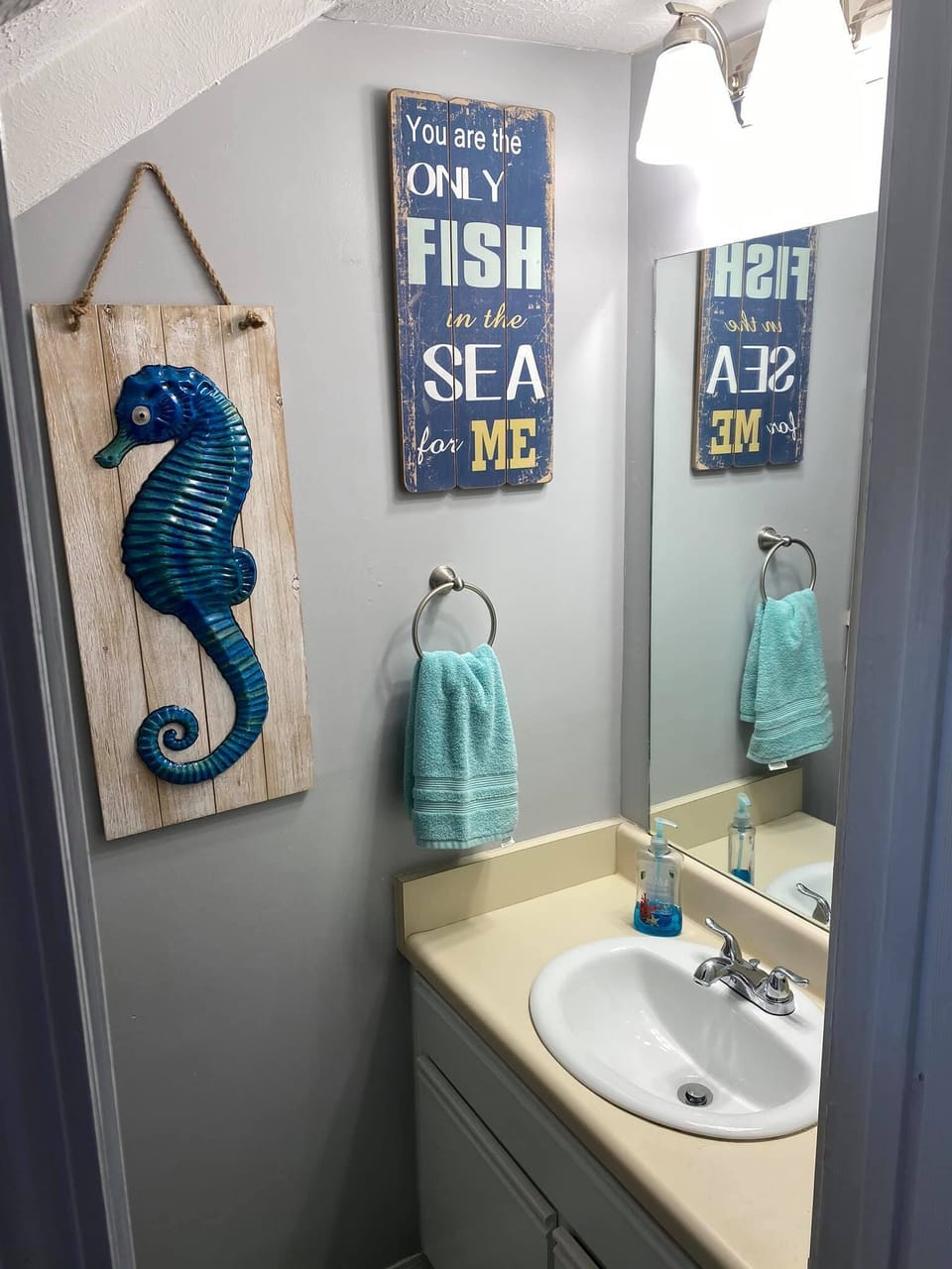 Downstairs half bathroom