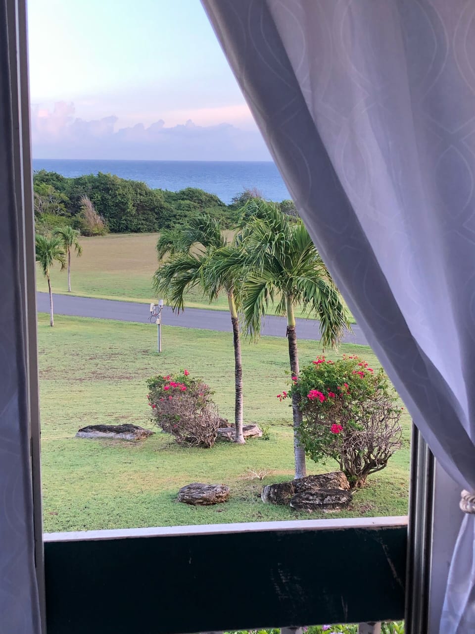 View from first floor king bedroom