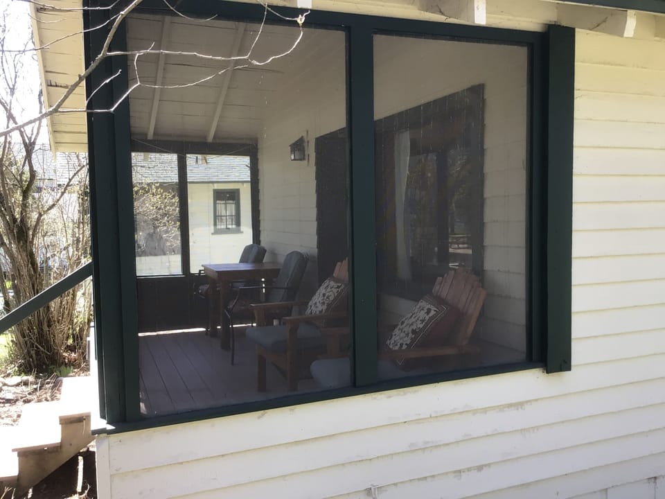 Screened in porch