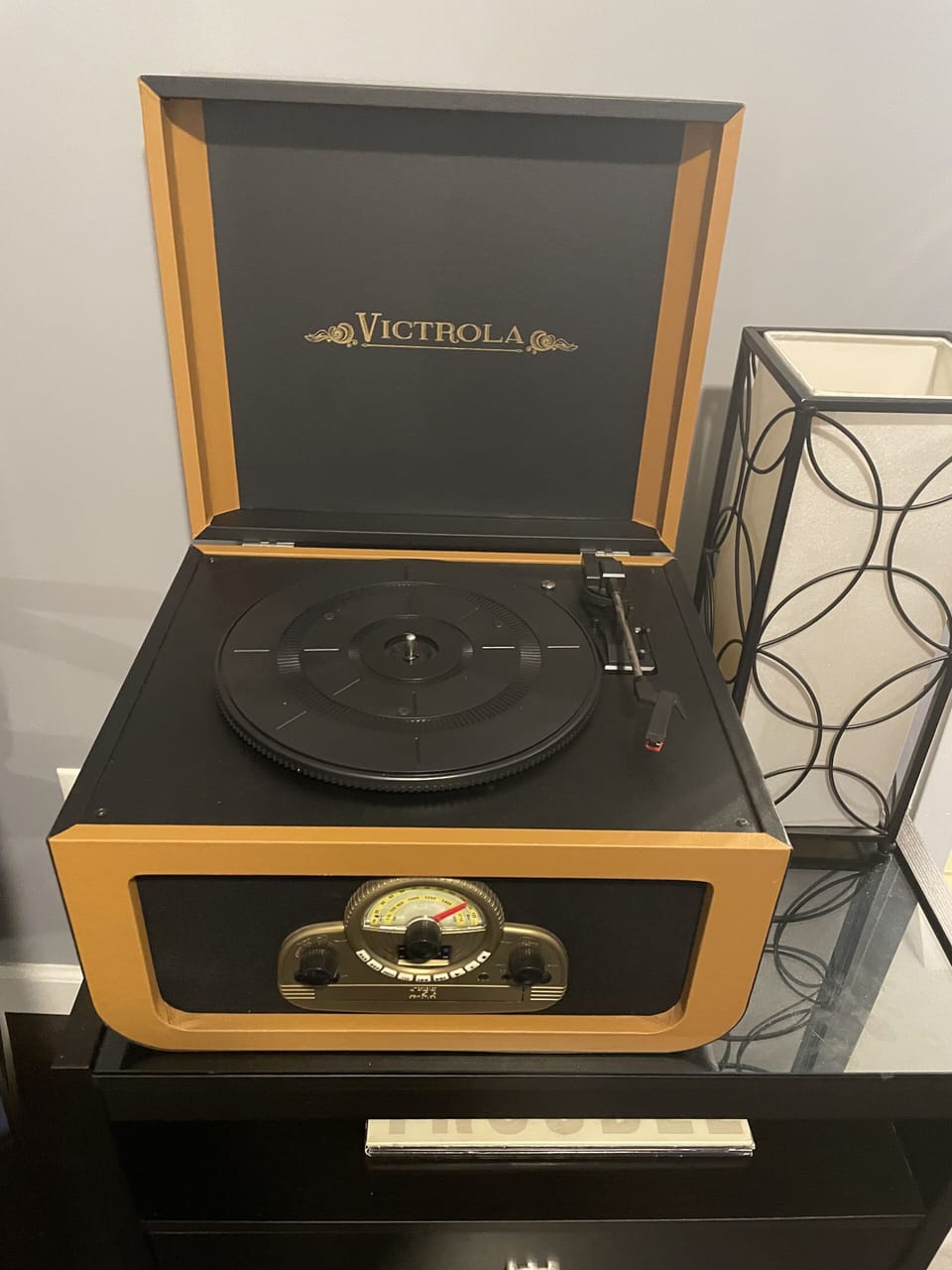 Record player to play your favorite music and unwind after a long day.