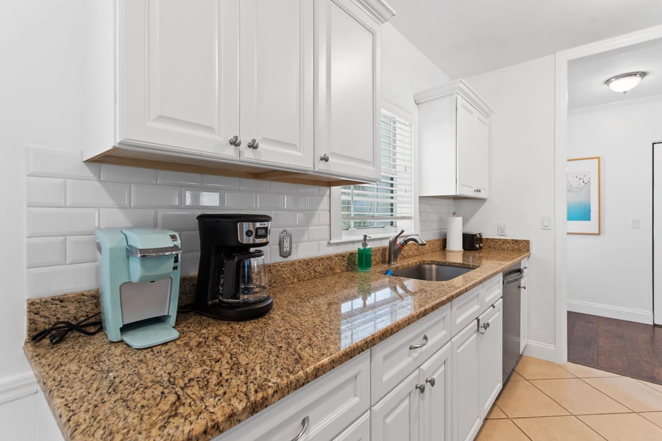 Coffee maker available!