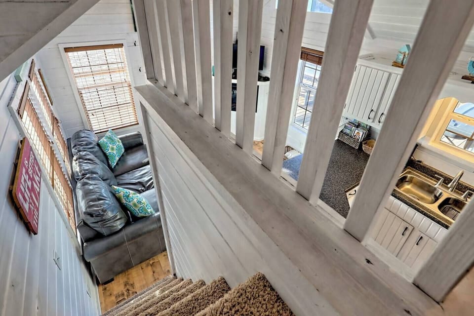 Staircase to loft