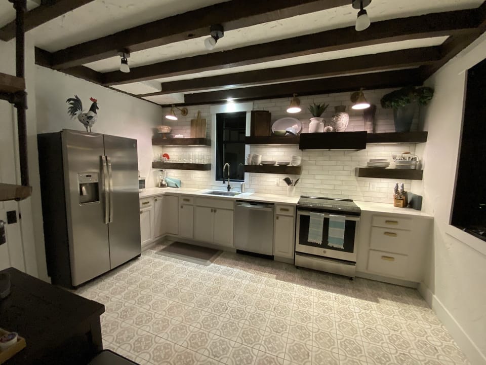 Fully stocked kitchen with everything you need to cook and entertain.