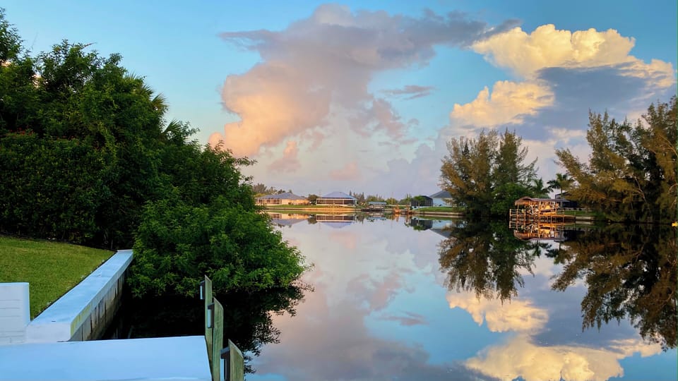Looking to the west at sunrise...another beautiful morning on the canal!