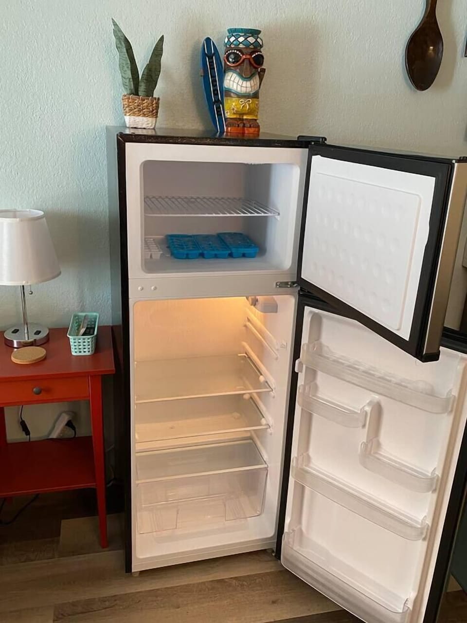 Fridge with separate freezer... bring your ice cream!
