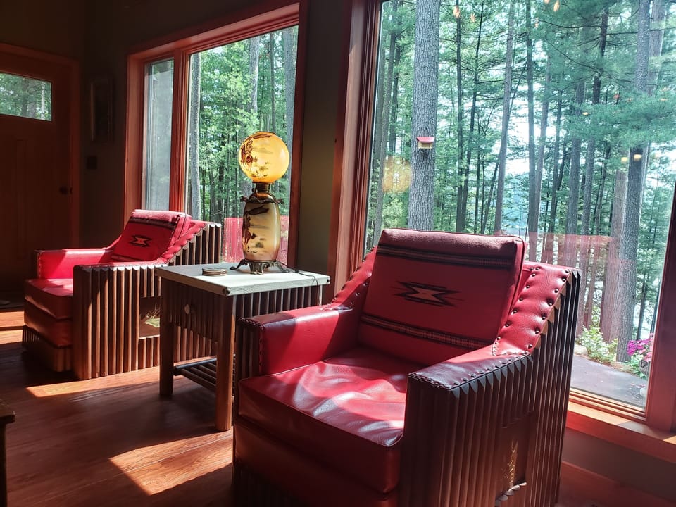 Chairs off Patio in Great Room