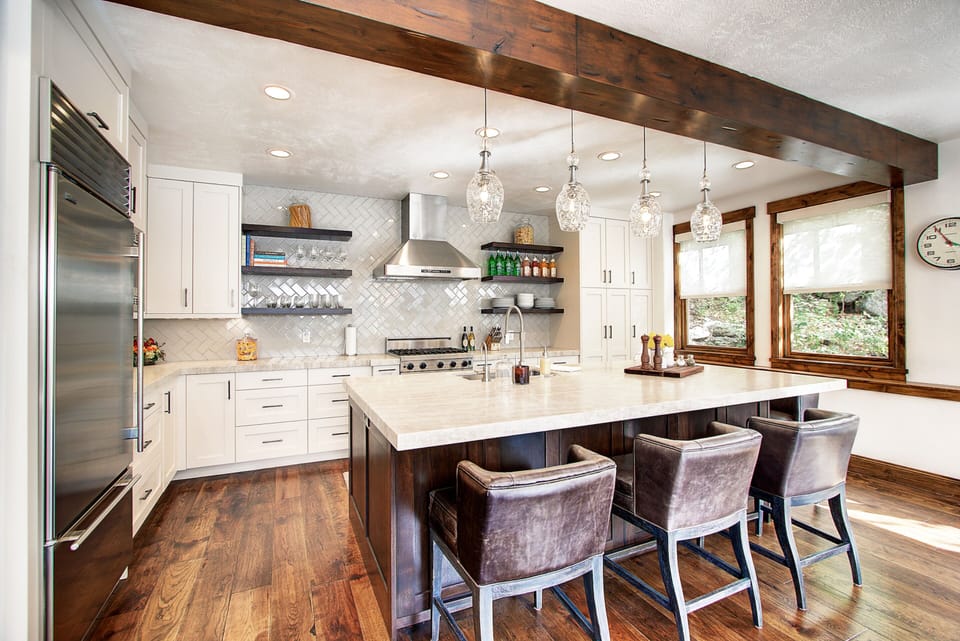 Breakfast bar.