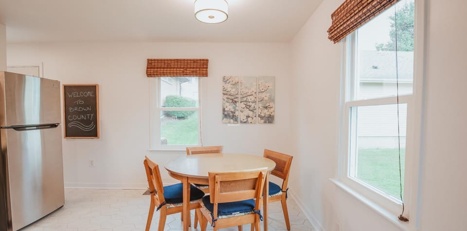 Bright cozy dining.