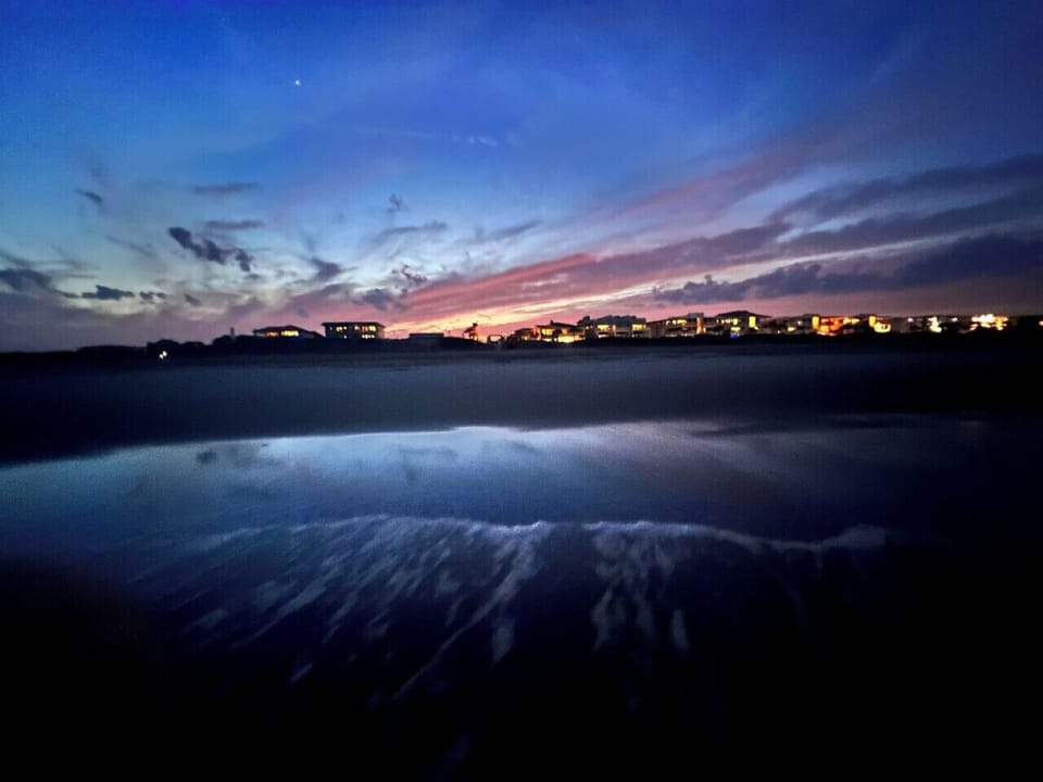 Enjoy this beautiful view of Tybee at Sunset!