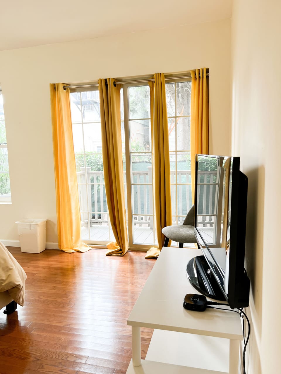 master bedroom terrace view