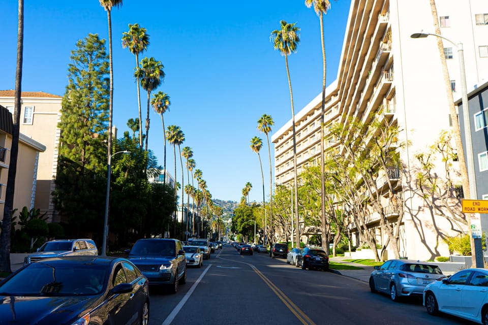 Street view of Beverly Hills 