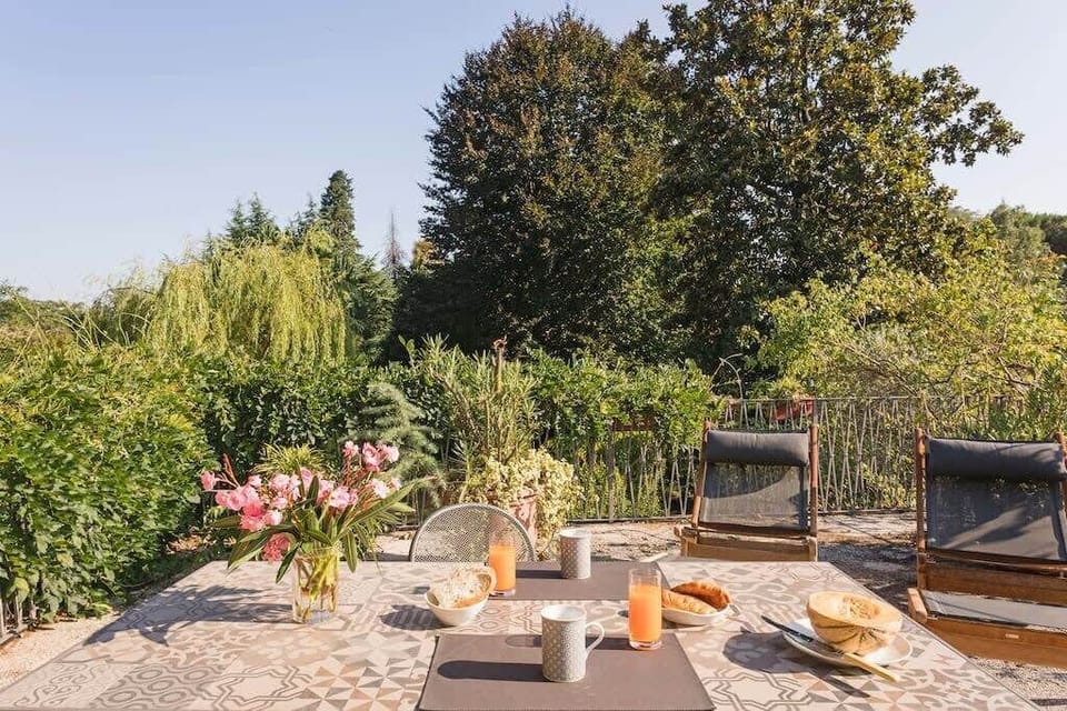 Private terrace for al fresco dining