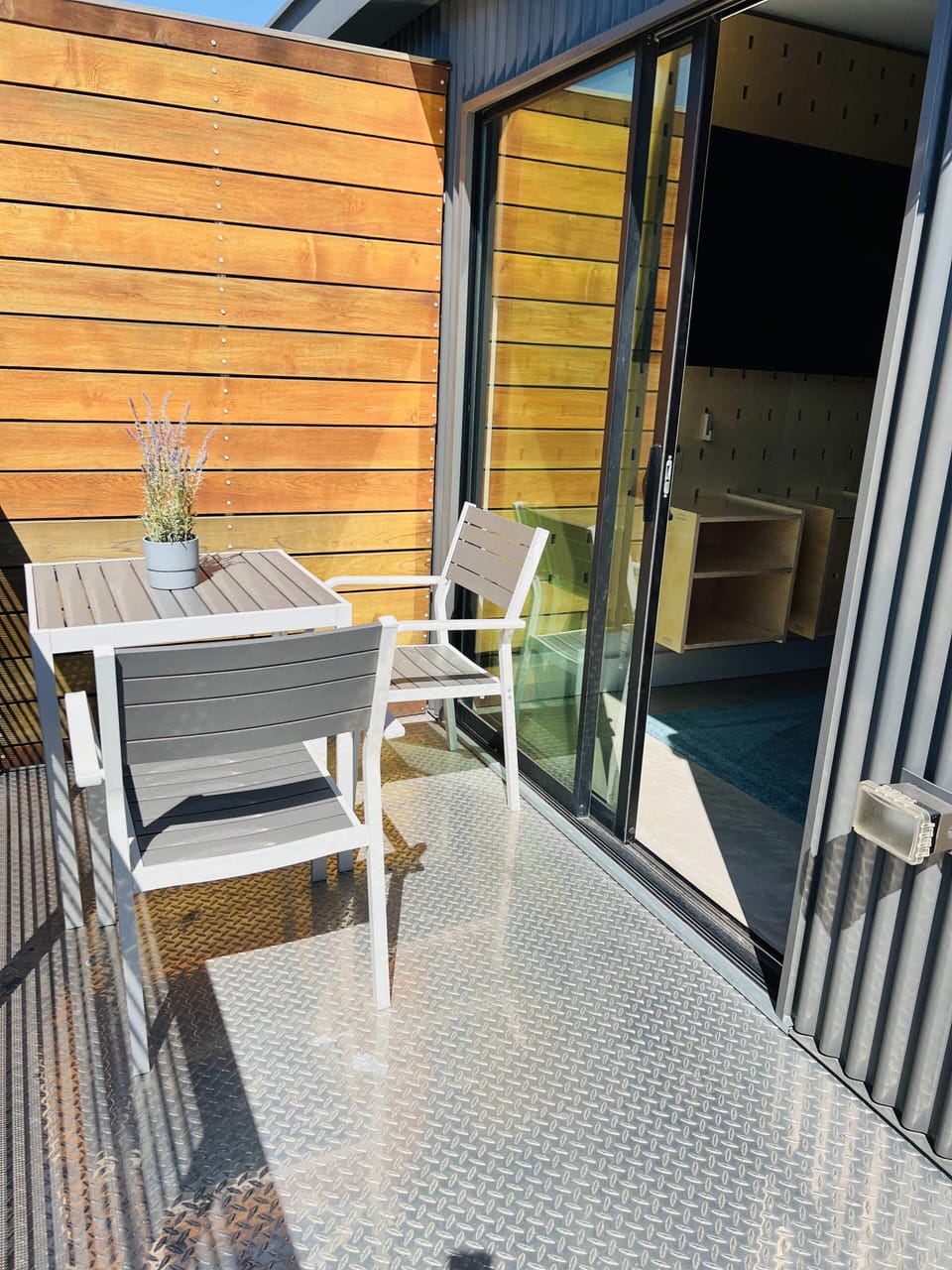 Sunny patio