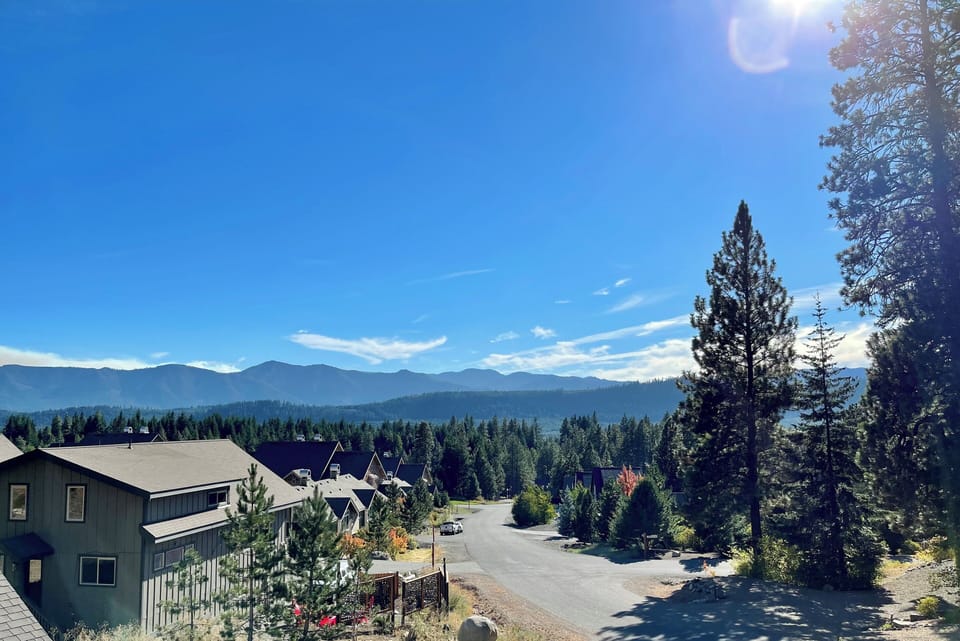 View from the deck