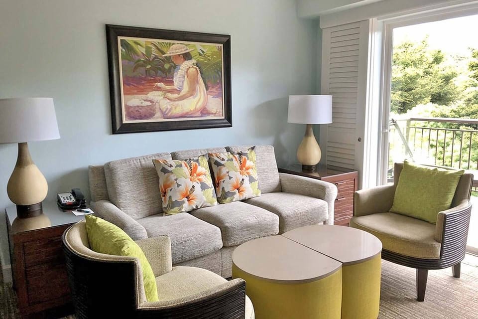 Separate Living Room with Sleeper Sofa