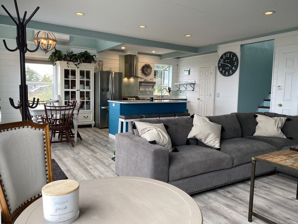 Open concept first floor