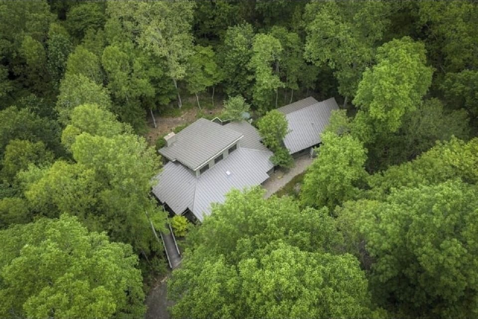 Ariel view of Tree House