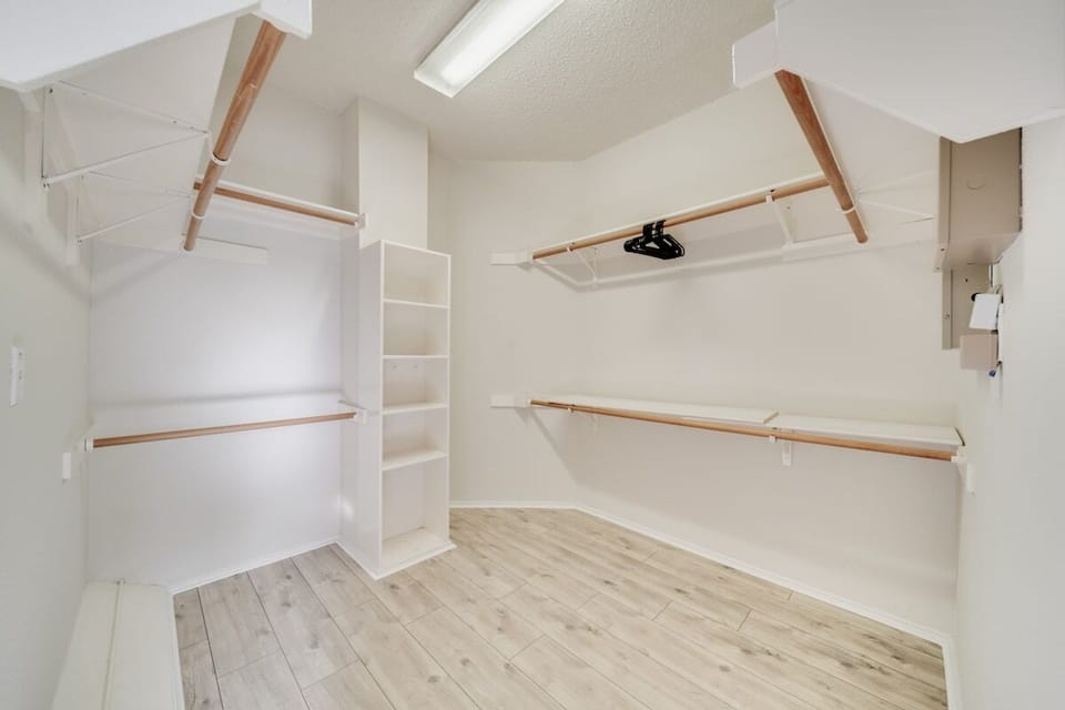Master closet