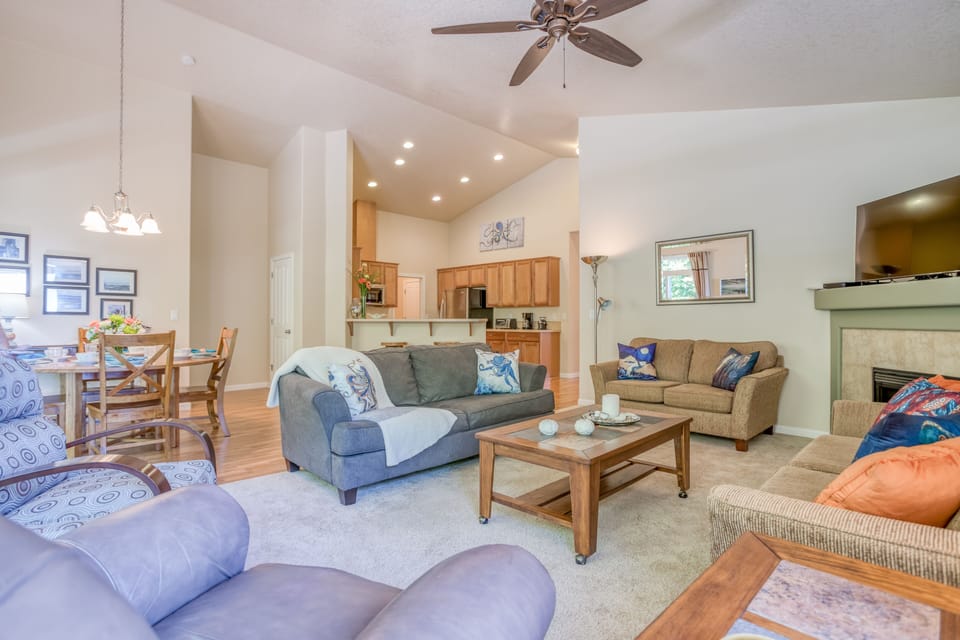 Living Room with comfortable seating