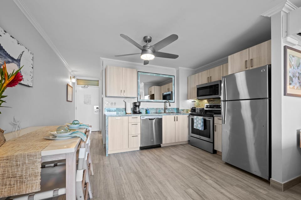 Stainless steel appliances