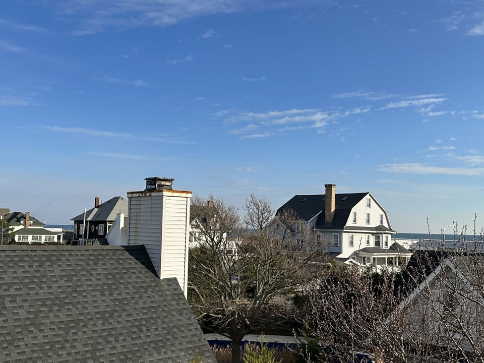 2nd floor primary bedroom balcony view
