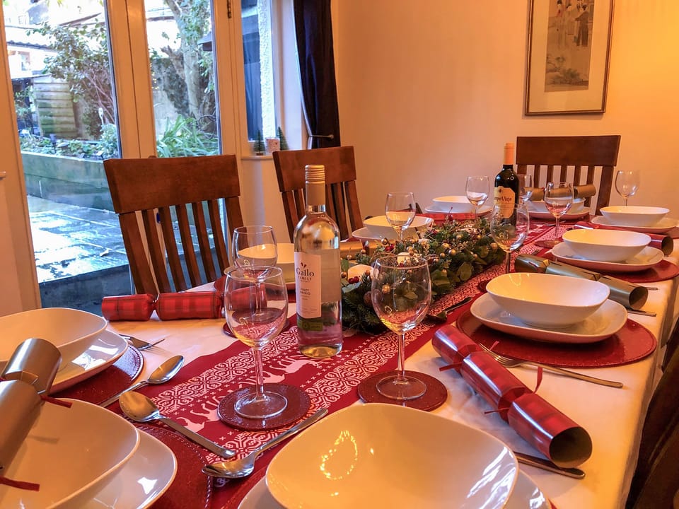 Festive decorations at Christmas time | Church View Cottage and Barn, Hatherleigh, near Okehampton