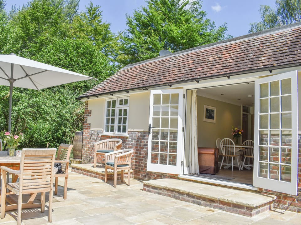 Patio | Duck Cottage, Winterbourne Dauntsey, near Salisbury