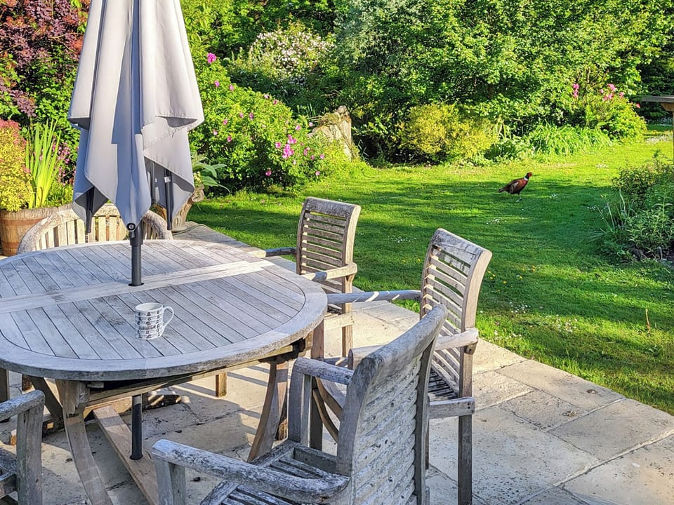 Patio | Duck Cottage, Winterbourne Dauntsey, near Salisbury