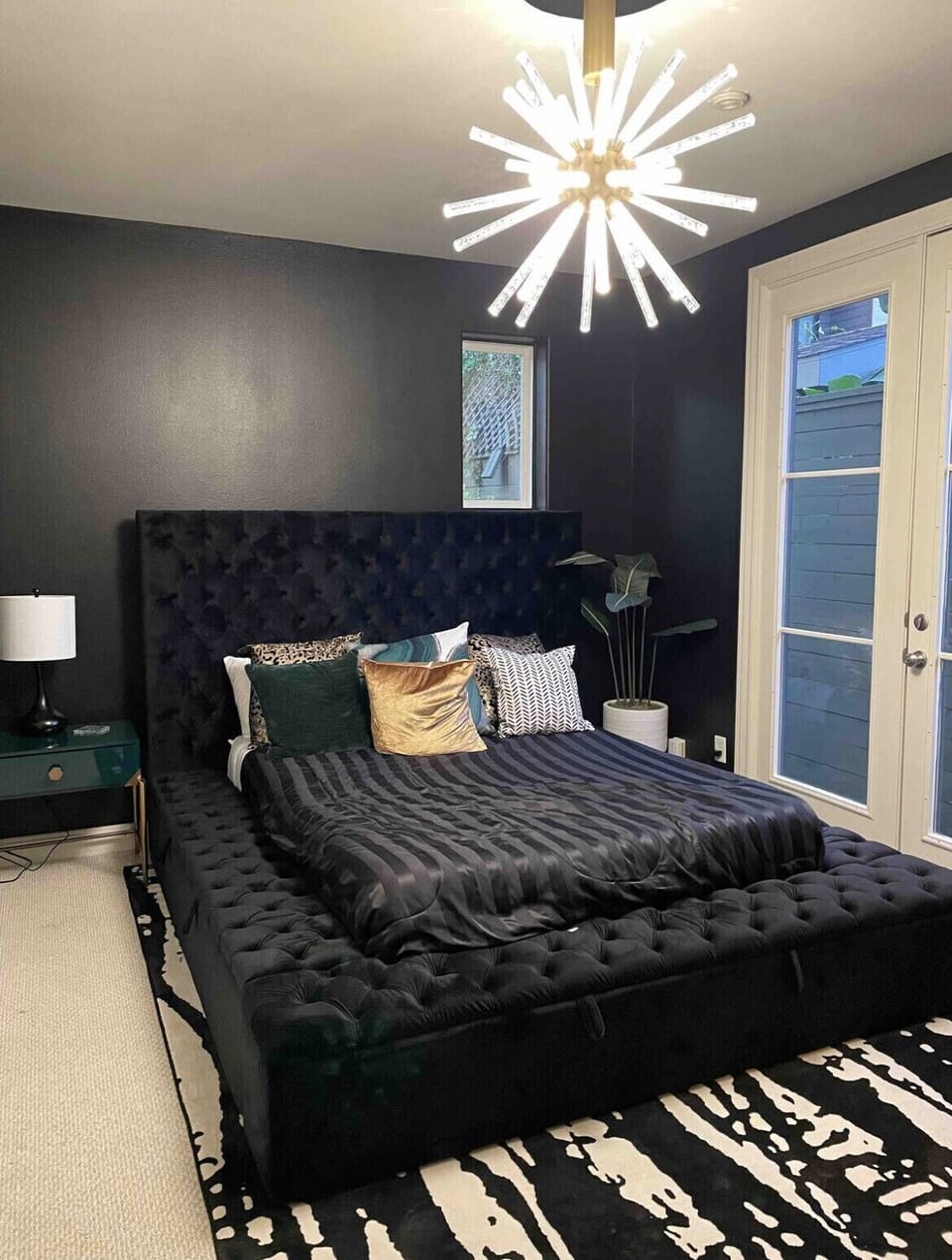 First Floor Bedroom with Queen bed. Private full Bathroom.
