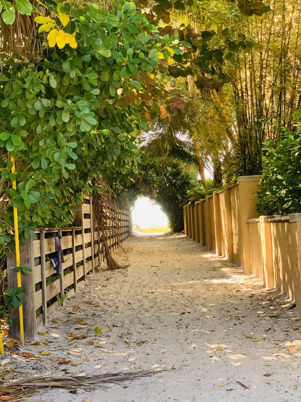 Closest beach entrance for us is most beautiful! Great memories daytime/sunsets.