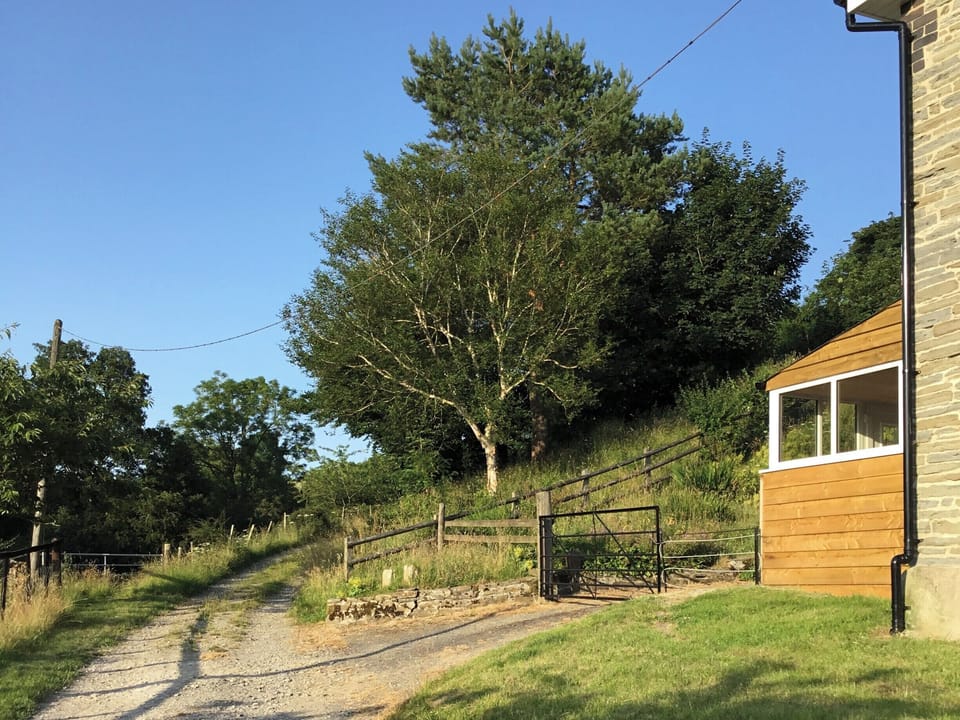 Road leading to 100 acre hill on farm | Lower Farm, Lower Farm 