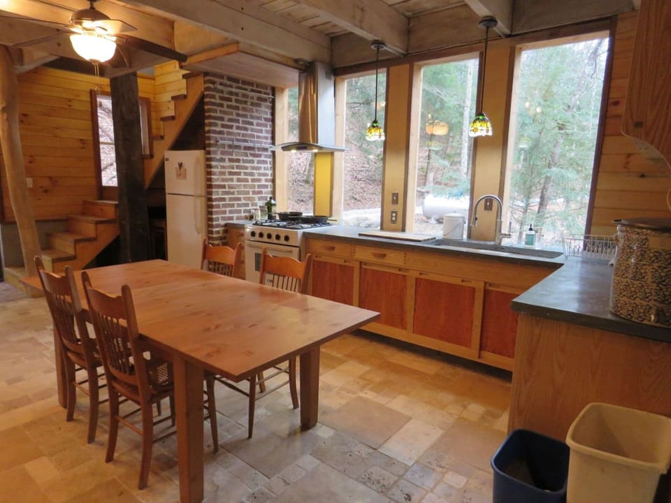 Another angle of the kitchen