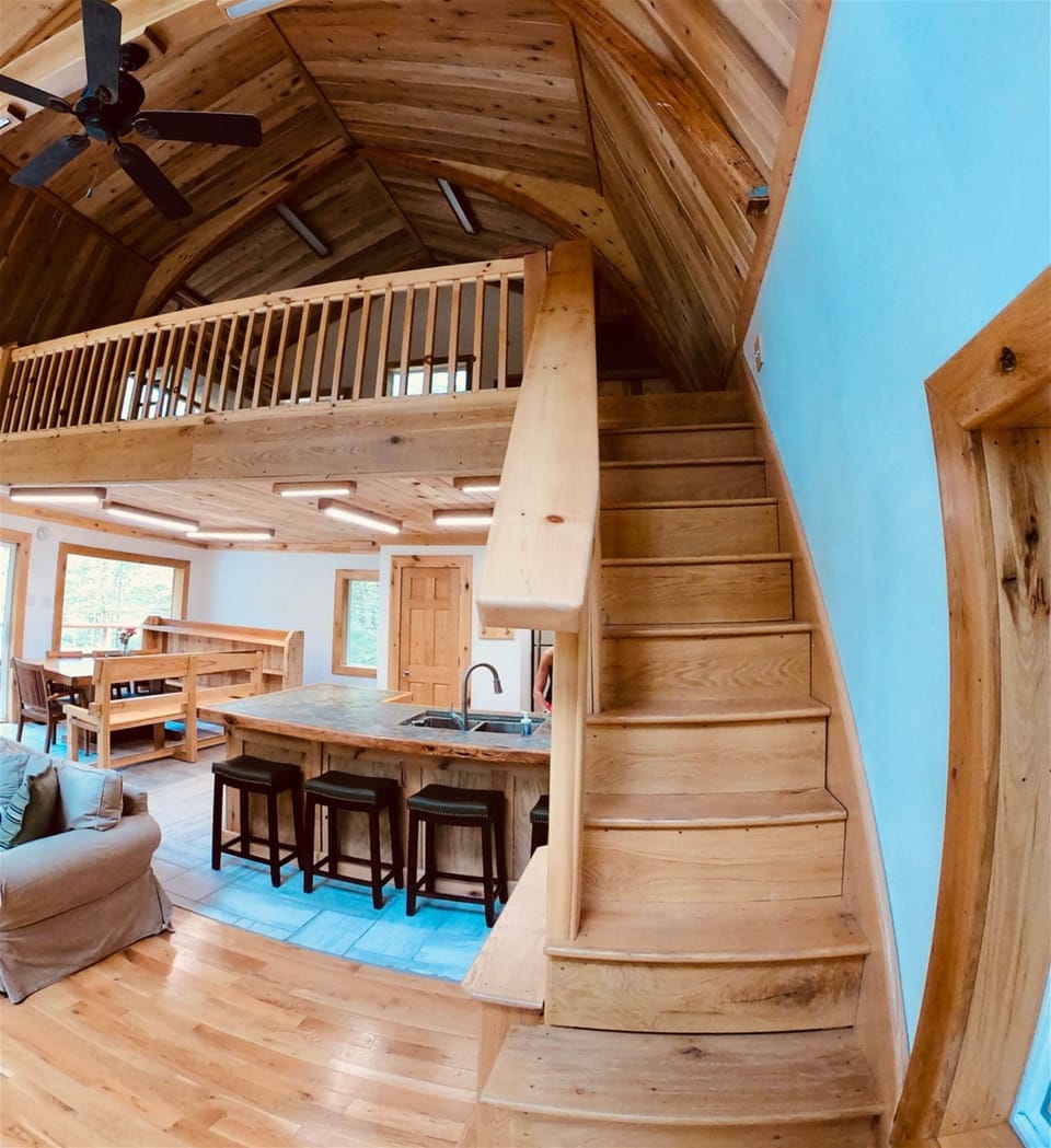 Stairs to the loft