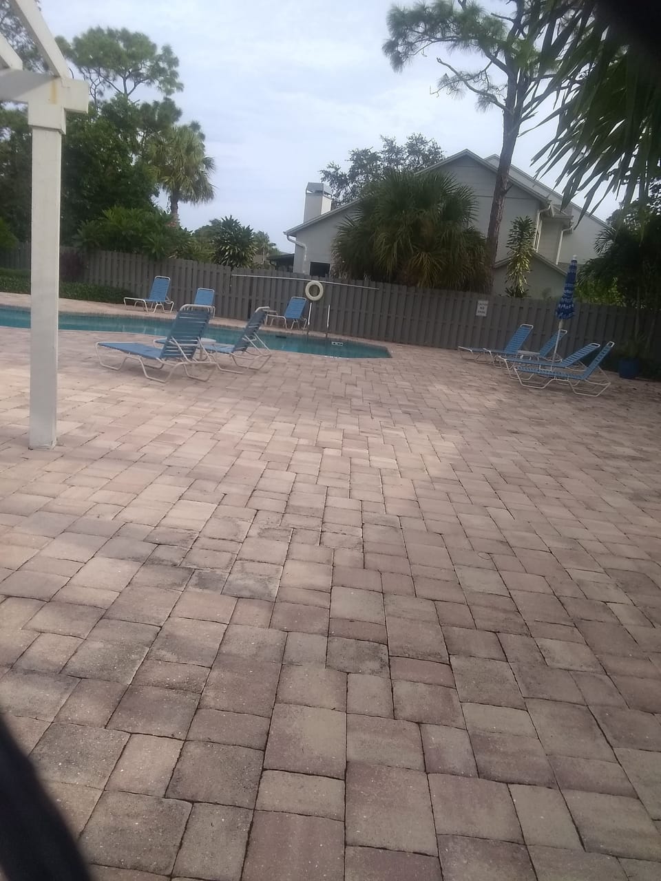 Very nice heated pool and gas grill in complex.