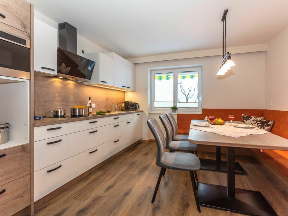 Furniture, Table, Cabinetry, Property, Countertop, Chair, Kitchen, Wood, Interior Design, Picture Frame