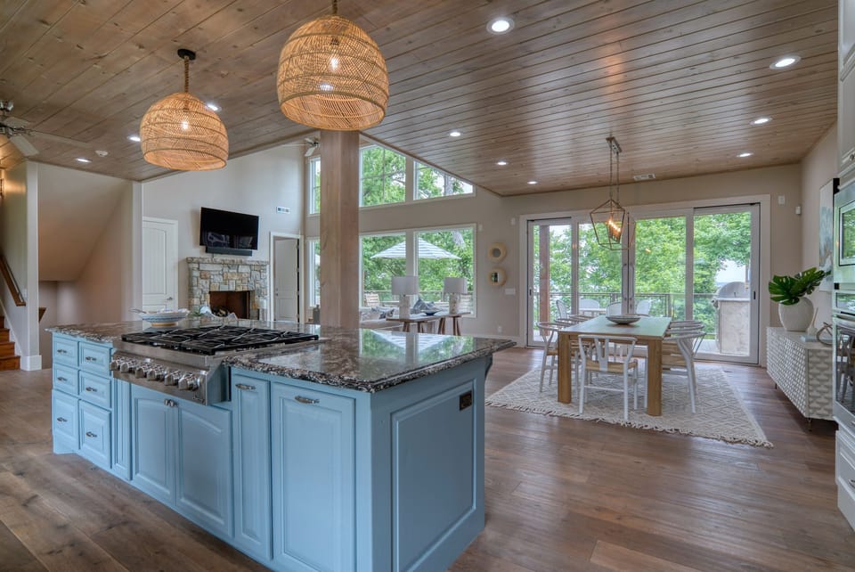 Main level Kitchen to living