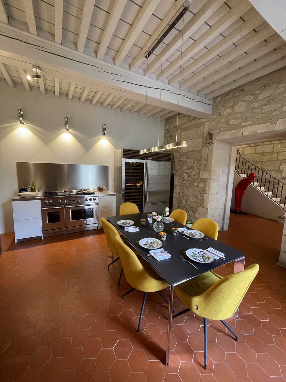 Dining area..