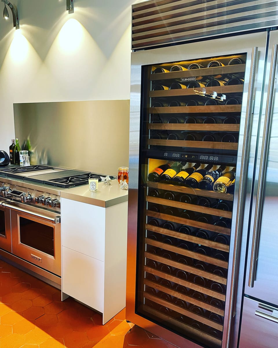 Wine fridge..