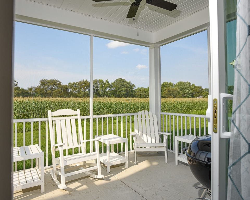 Screened porch
