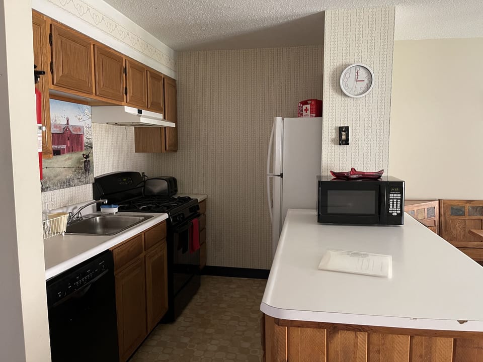 The kitchen.