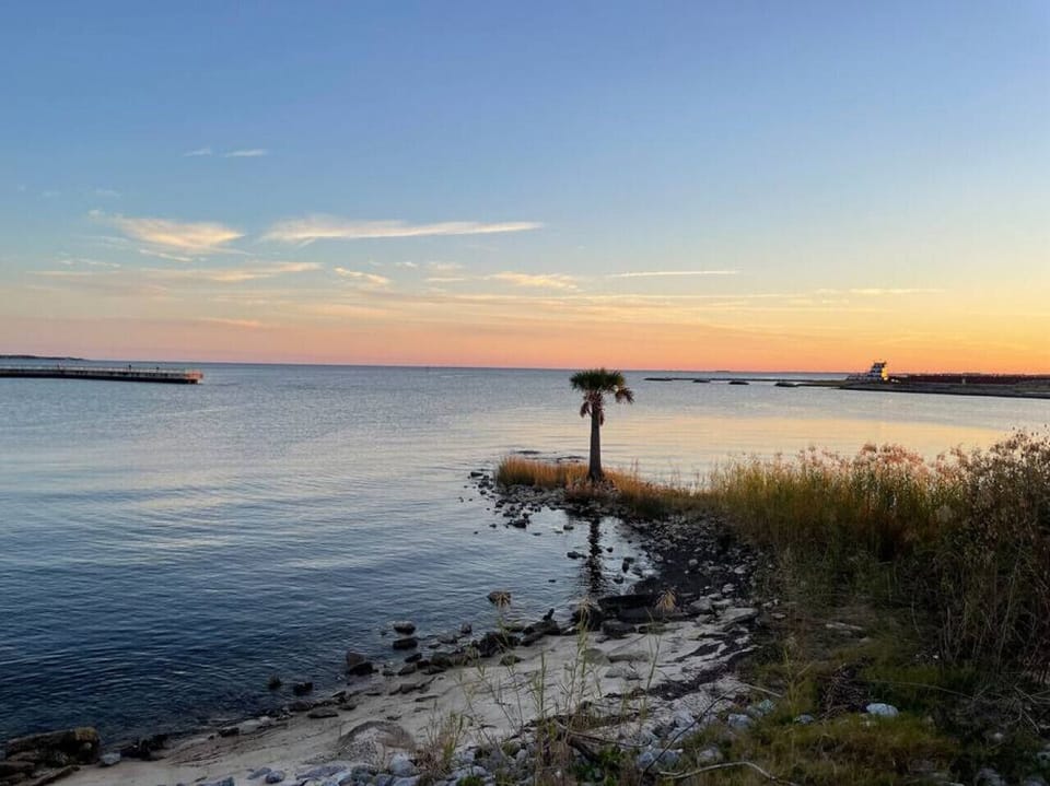 View from Nick’s Boathouse. Only 0.4 miles (10 minute walk) from the house.