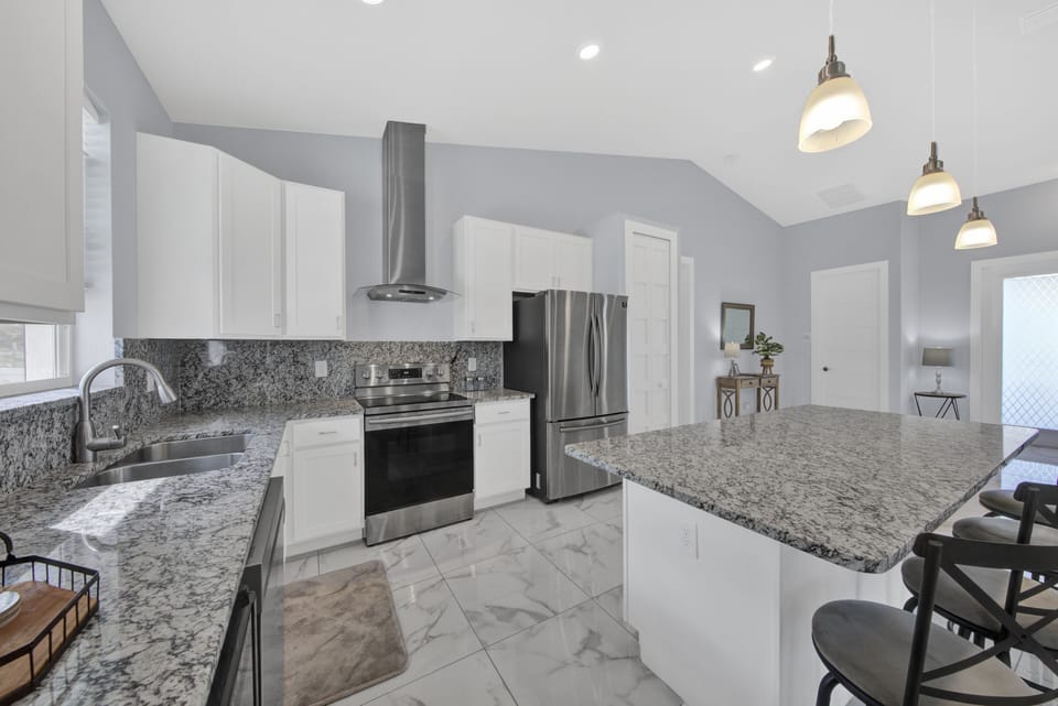 Granite countertops