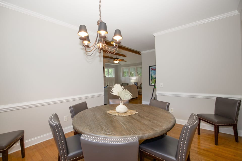 Dining Room adjacent to living room.  Near front door.  