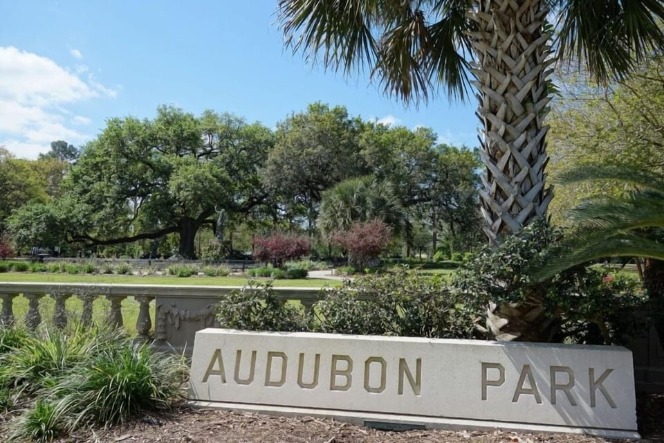Audubon Park 10 minutes driving distance