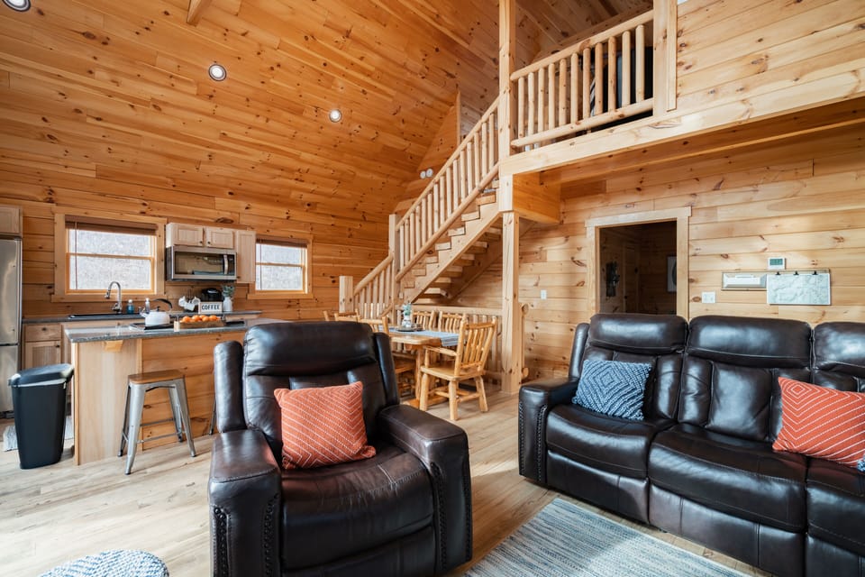 Welcome inside to cozy comfort, perfect for relaxing with friends and family