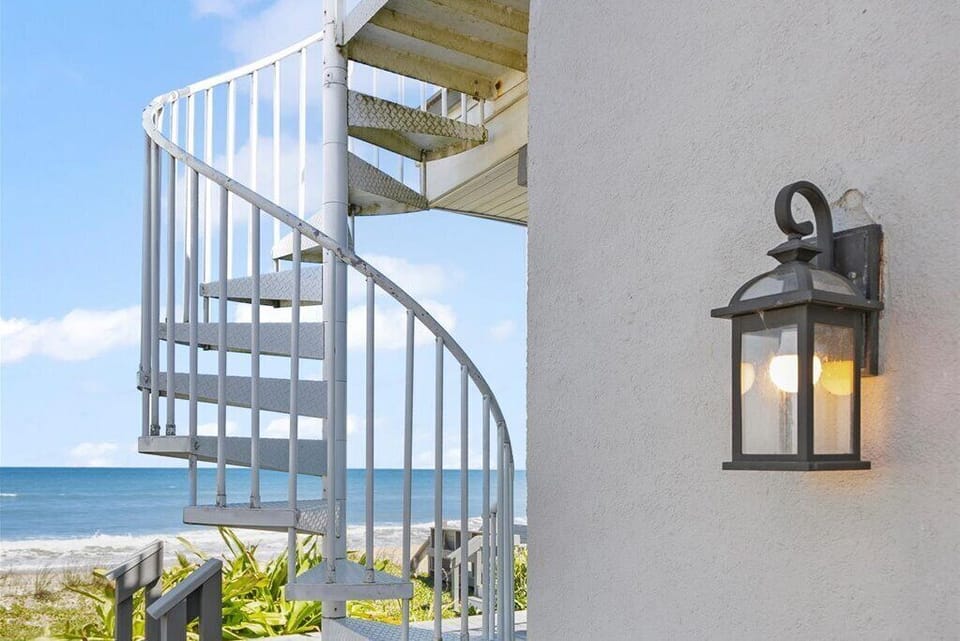 Outside staircase
