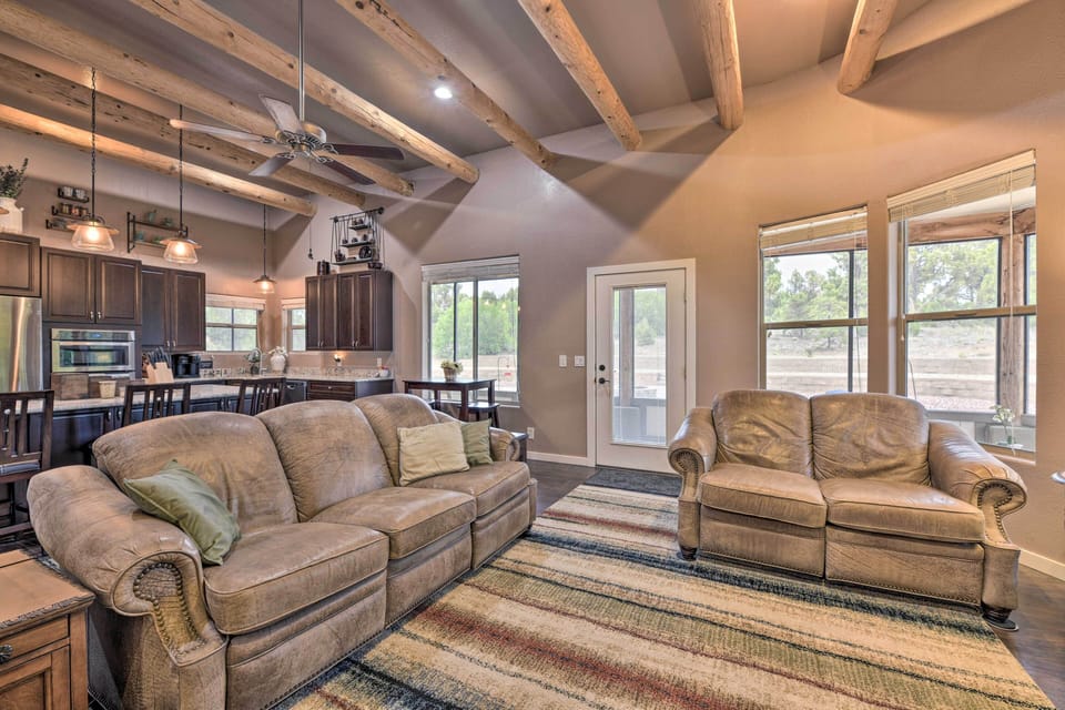 Living Area | Single-Story Home