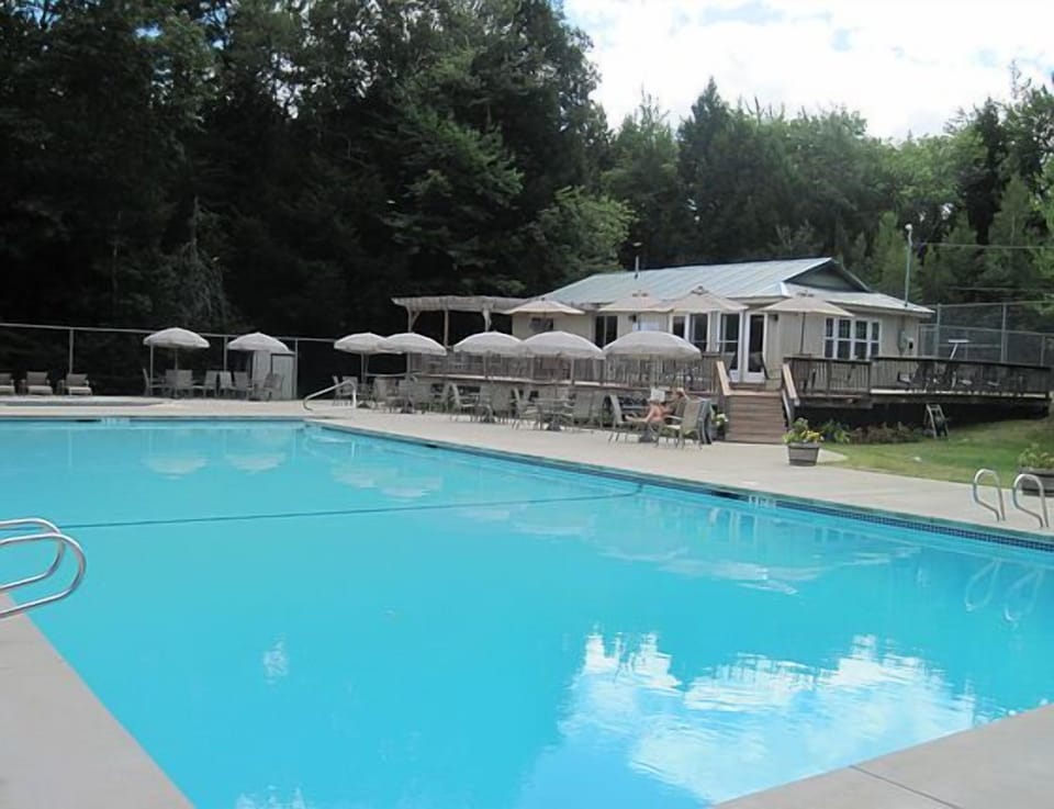Pool/Clubhouse - located at end of street from my home 