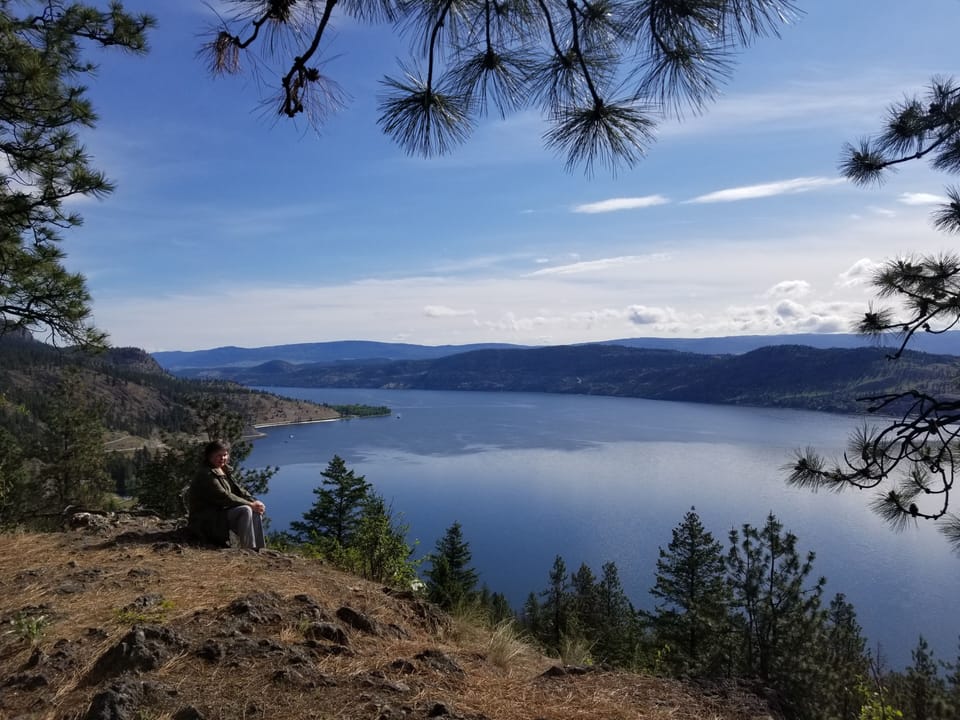 local hike 20 minutes away by walking
